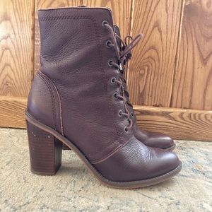 Franco sarto heeled boots